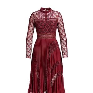 NWT Self Portrait Symm Lace Dress ASO Meghan Markle